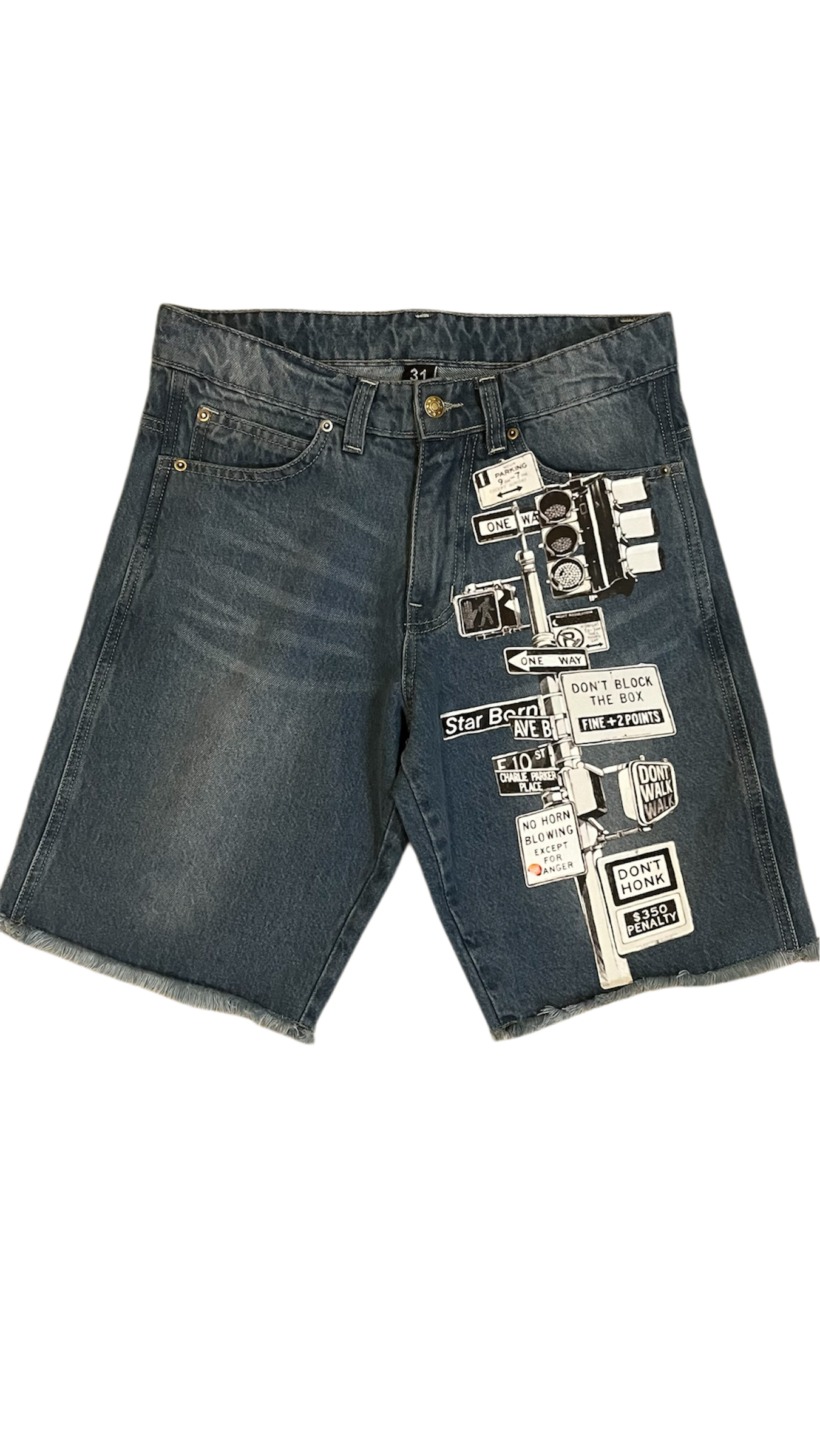 Midnight Light Denim Shorts (Men’s)