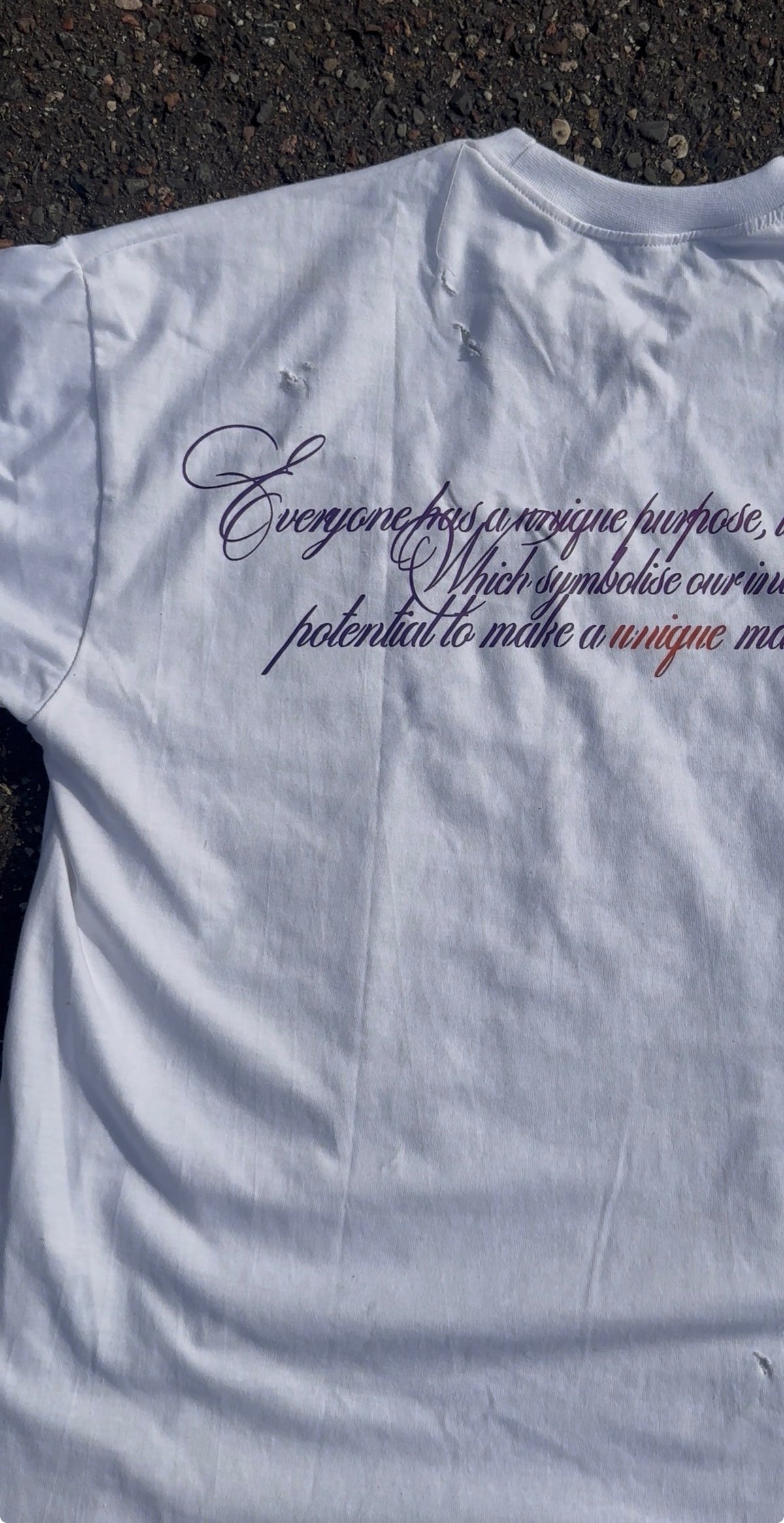 Fingerprint tee