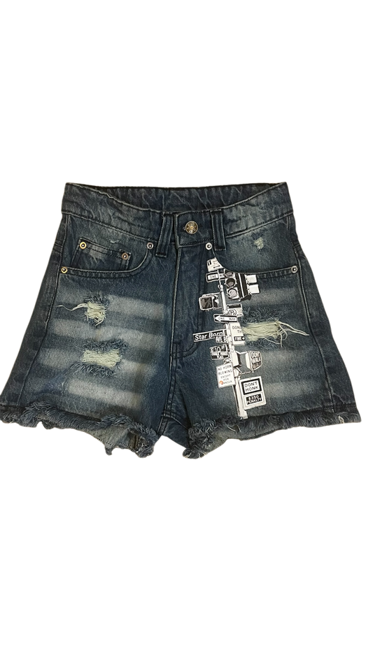 Midnight Light Denim Shorts (Women’s)
