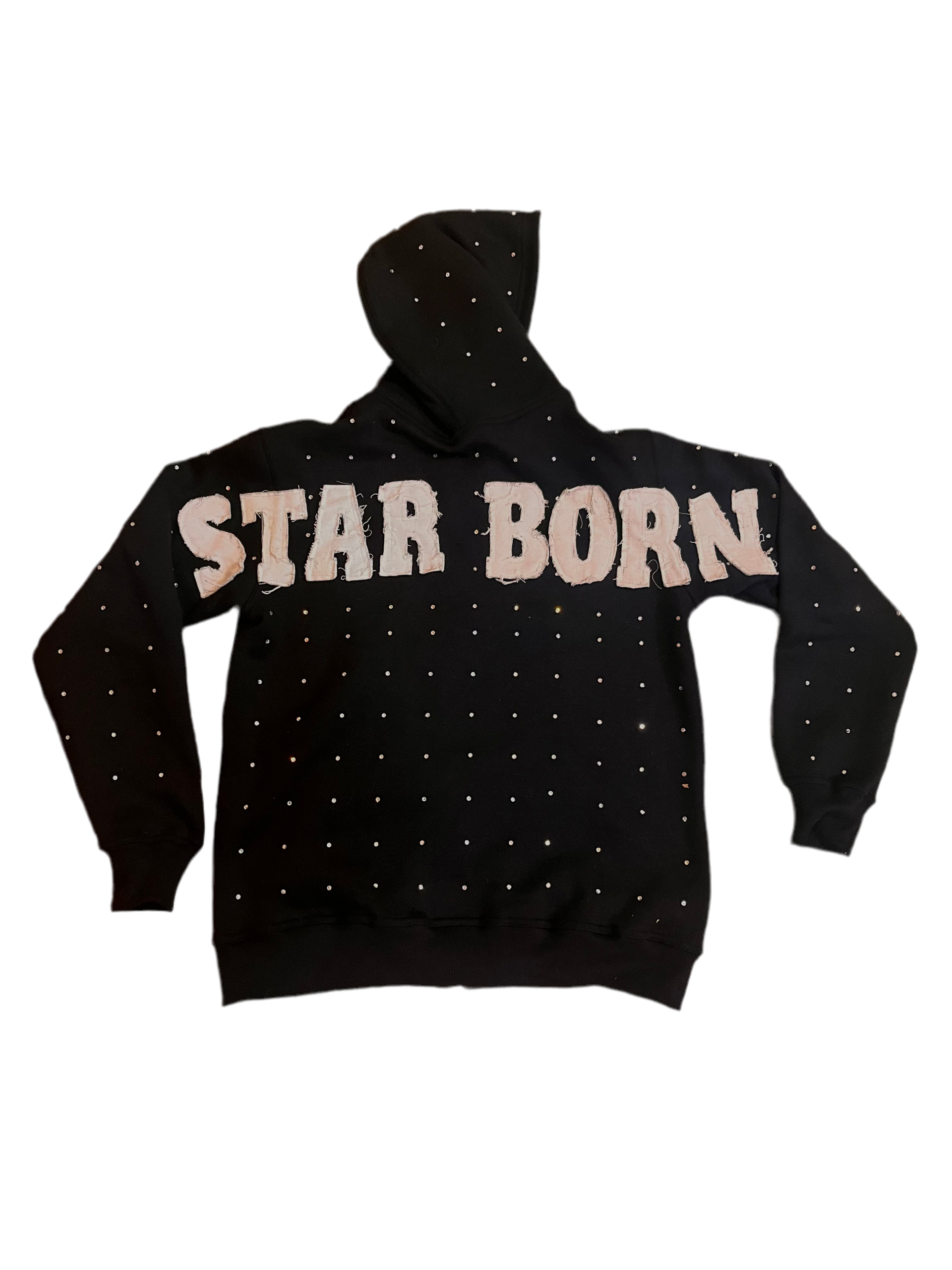 Rhinestone Starborn hoodie(Multiple colors)
