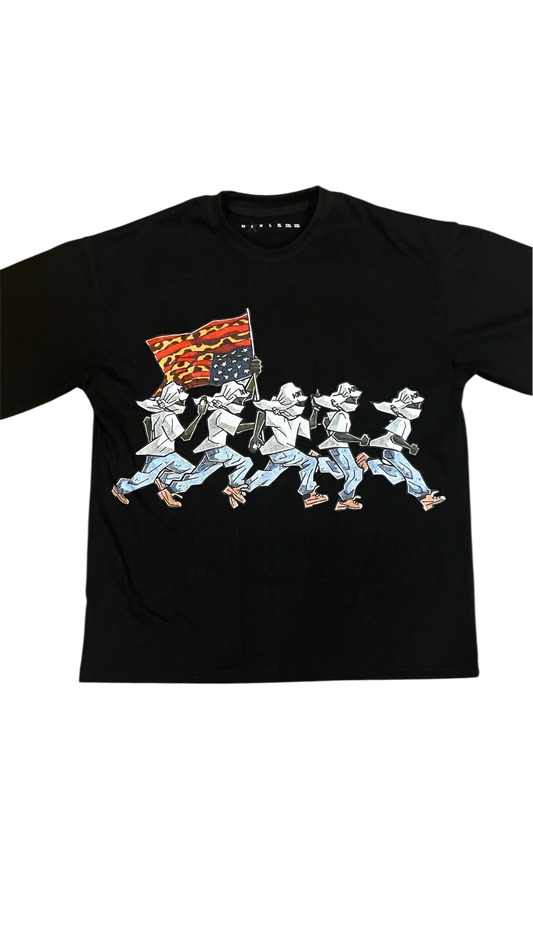 Leopard Flag Tee